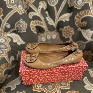 Tory Burch Reva Patent Leather Flats